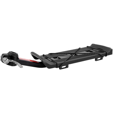 MTB-Gepäckträger 24-29 Zoll Alu mit Spanngurt und Schnellspanner, schwarz