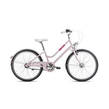 24 Zoll Romet Panda 2 Kinderfahrrad 3-Gang Nabenschaltung, 13" Alurahmen, Rosa