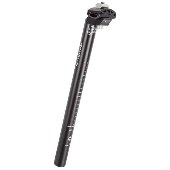 M-Wave Sattelstütze 27.2x350mm aus Alu, schwarz