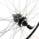 28 Zoll Hinterrad Hohlkammer Geöst Hohlachse mit Shimano Kranz 7/8/9/10-fach + Kette-5