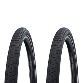 2 Stk. 20 Zoll Reifen 20x2.15 Schwalbe Big Ben mit Pannenschutz und Schlauchauswahl, 55-406, 67 TPI - 0