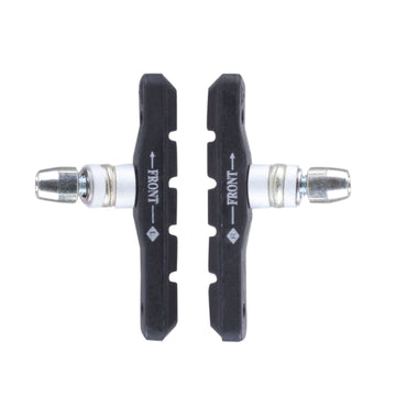 1 Paar V-Bremsschuhe 70mm asymetrisch mit Bolzen mit Gewinde