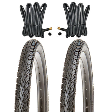 Kujo 2 Stk. 20 Zoll Reifen inkl. Schläuche AV 20x1.75, 47-406, KU-2005