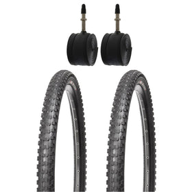 Kujo 2 Stk. 29 Zoll Reifen 29x2.40 Zoll mit Schlauchauswahl FV 60-622