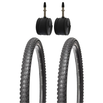 Kujo 2 Stk. 27.5 Zoll Reifen 27.5x2.10 inkl. Schläuche FV, 54-584, K-1001