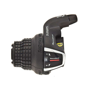 Shimano Revoshift Drehgriffschalter SL-RS35-L 3-Gang Schwarz inkl. Innenzug