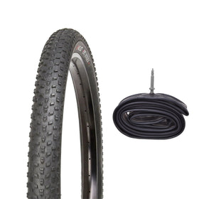 Kujo 29 Zoll Reifen-Set 29x3.00", 76-622, 60 TPI, mit Schlauchauswahl