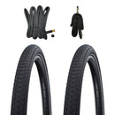 2 Stk. 20 Zoll Reifen 20x2.15 Schwalbe Big Ben mit Pannenschutz und Schlauchauswahl, 55-406, 67 TPI-1