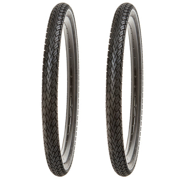 Kujo 2 Stk. 24 Zoll Reifen inkl. Schläuche AV 24x1.75, 47-507, KU-2005 - 0