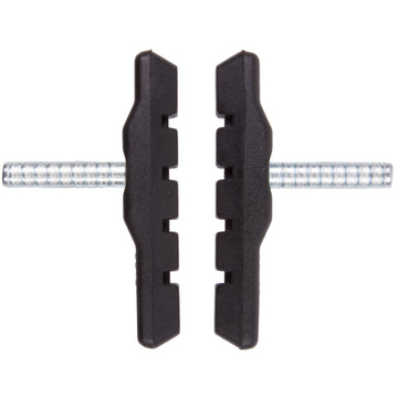 1 Paar V-Bremsschuhe 72mm asymetrisch mit Bolzen