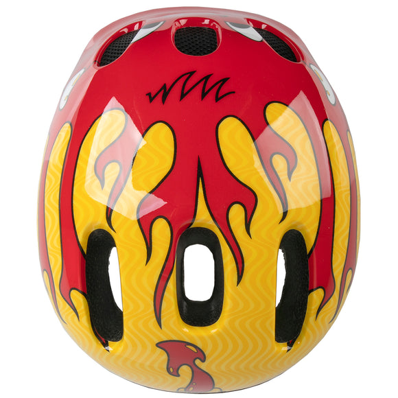 M-Wave Kinderhelm Gr. S 52-57 cm, rot