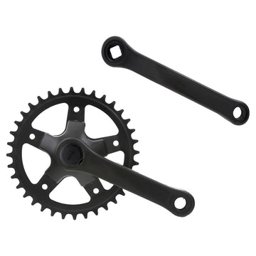 Kettenradgarnitur 36 Zähne 16"-20" aus Stahl, schwarz