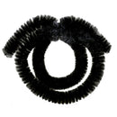 Nabenputzring Ø 14 mm aus Chenille Länge 19/35 cm schwarz oder grau-2