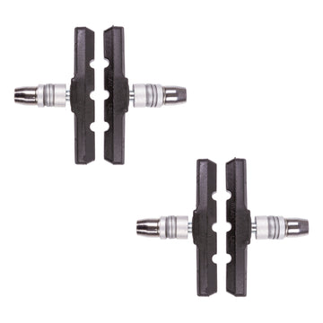 2 Paar V-Bremsschuhe 70mm symetrisch mit Bolzen mit Gewinde