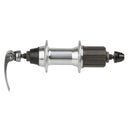 Hinterradnabe Alu Hohlachse Einbaumaß 135 mm für Steckkassette, silber-1