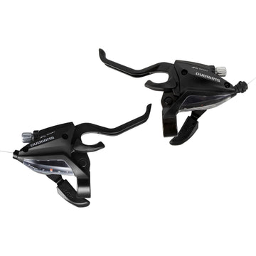 Shimano ST-EF500 Schalthebel Bremshebel 2-Finger 3x7-Gang inkl. Innenzüge für Schaltung