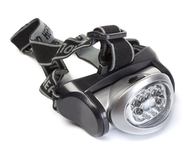 8 LED Kopfleuchte Stirnlampe High Power Kopflampe Fahrradlampe 4 Funktionen