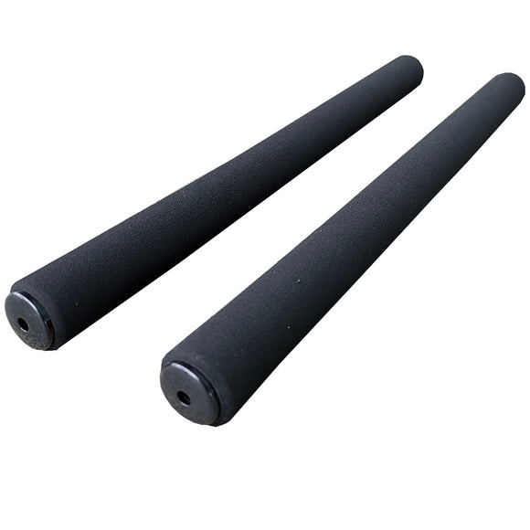1x Paar Lenkerüberzug 400 mm, schwarz