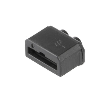 Stecker für Nabendynamo passend zu Shimano, schwarz - 0