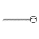 Bremszug Innenzug 2200mm mit Endhülse, verschiedene Mengen-2