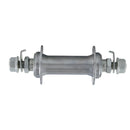Vorderradnabe, Einbaumaß 100mm, Achslänge 135mm, 3/8" Gewinde, silber-1