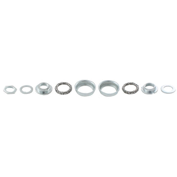 BMX Innenlager Set, Stahl verchromt, für Gehäusebreite 65-68 mm